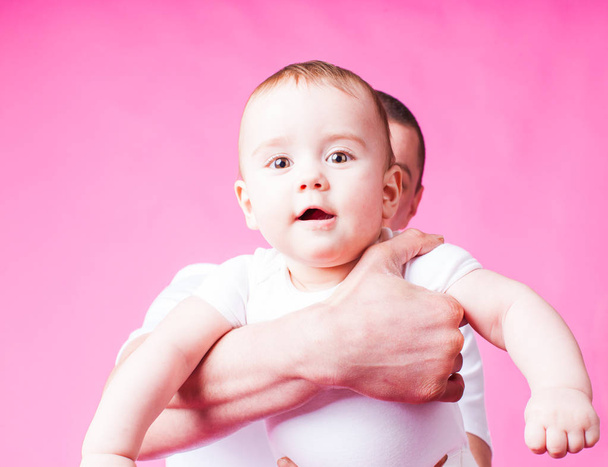 De roze wereld voor baby - Foto, afbeelding
