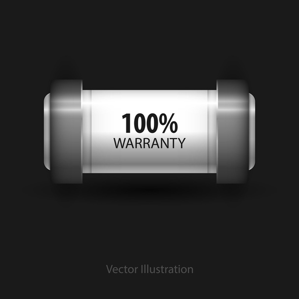 botón de garantía. diseño vectorial
 - Vector, imagen