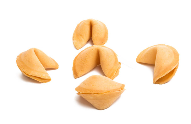 fortune cookie isolated on white background - Photo, Image