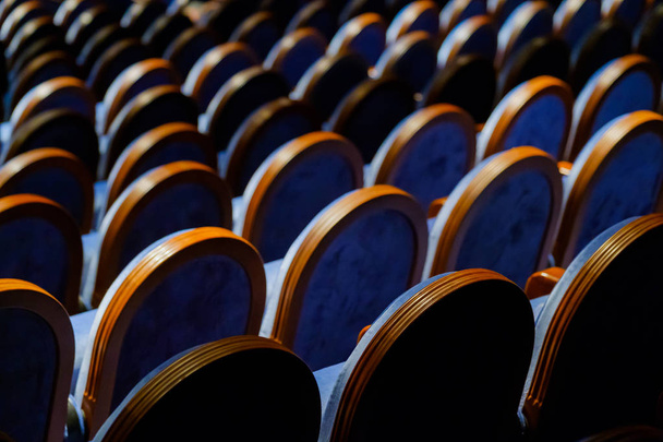 Chairs in the row at the hall - Photo, Image
