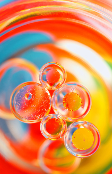 Oil bubbles - Photo, Image