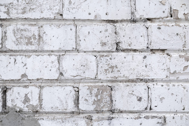 Brick wall pattern, old grunge wall texture background - Foto, afbeelding