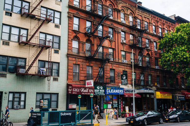 14th Street in the East Village, Manhattan, New York City - Photo, Image