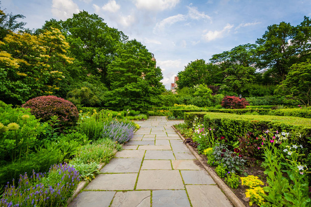The Conservatory Garden in Central Park, Manhattan, New York City - Valokuva, kuva