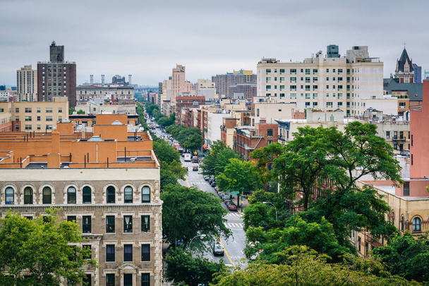 View of Harlem from Morningside Heights, in Manhattan, New York City. - Fotó, kép