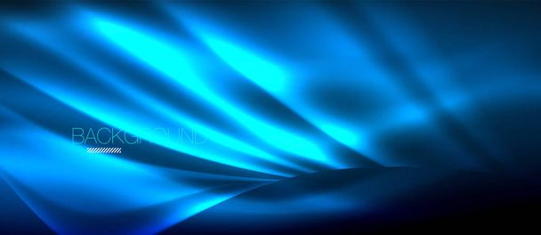 Neon izzó hullám, a mágikus energia és a könnyű mozgást háttér. Háttérkép sablon, hi-tech jövőbeni koncepció - Vektor, kép