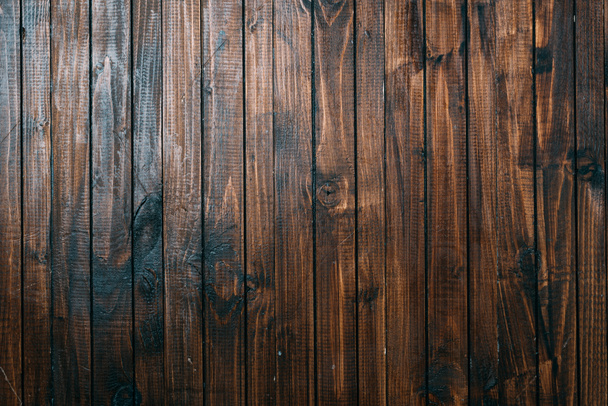 top view of wooden planks surface for background - Photo, Image