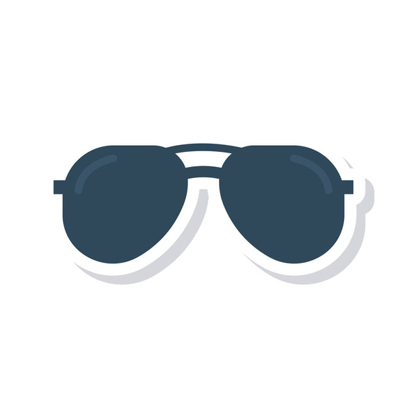 eyeglasses icon vector illustration  - Vecteur, image