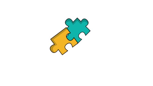 aangesloten strategieplan jigsaw puzzel - Video