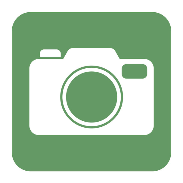 Ikone der Fotokamera - Vektor, Bild