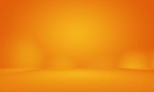 Abstract Smooth Orange background layout design,studio,room, web template ,Business report with smooth circle gradient color - Photo, Image