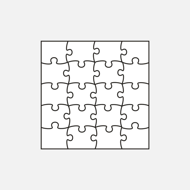 vector pattern puzzle design illustration eps web - Vector, Image