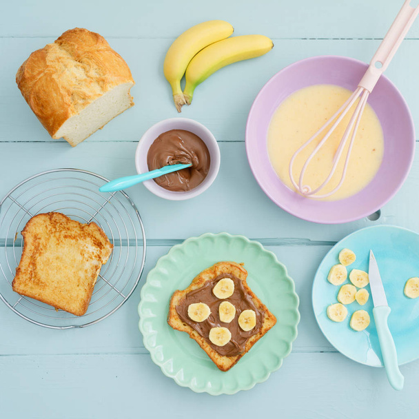 Французский тост-завтрак
 - Фото, изображение