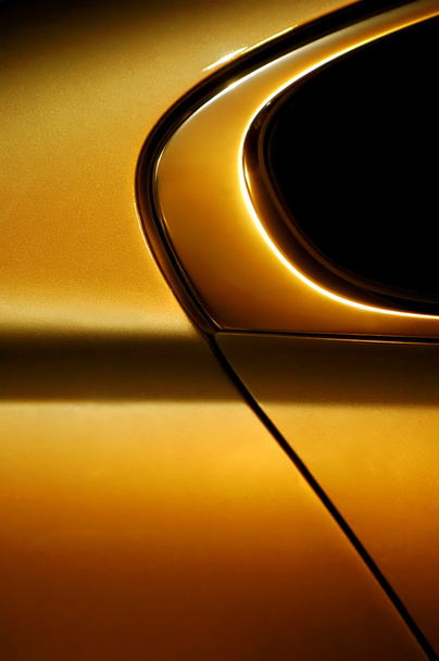 Gouden curven - Foto, afbeelding