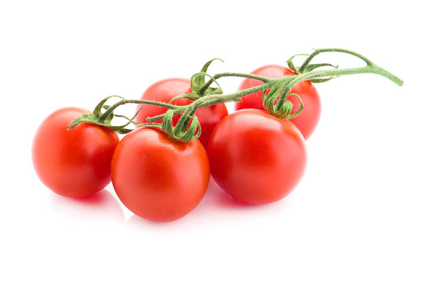 cherry tomatoes on a branch - Foto, Imagem
