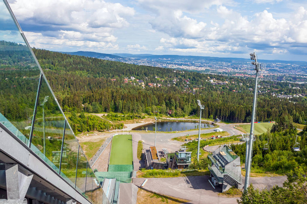 Midtstubakken ski-jump in Oslo, Norway - Photo, Image