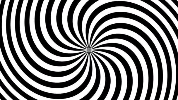Spinnhypnotisch abstrakte Spiralschleife - Filmmaterial, Video