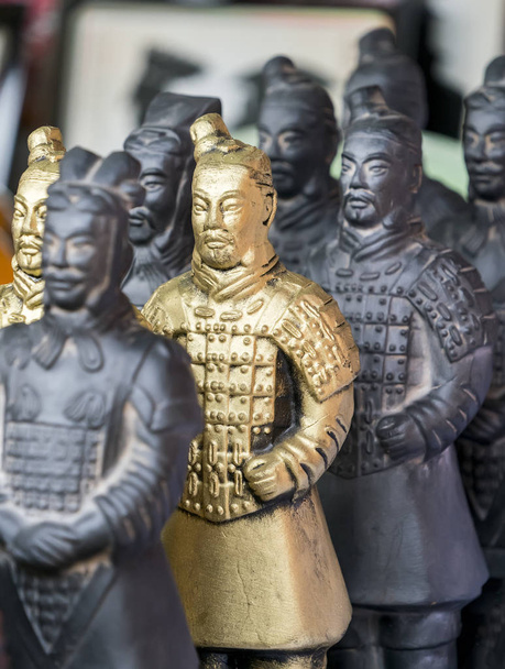 terrakotta hadsereg ábra Kínában - Fotó, kép