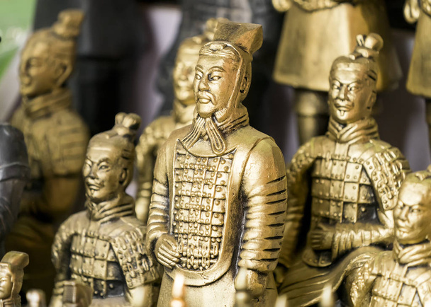Figura dell'esercito di terracotta in Cina
 - Foto, immagini