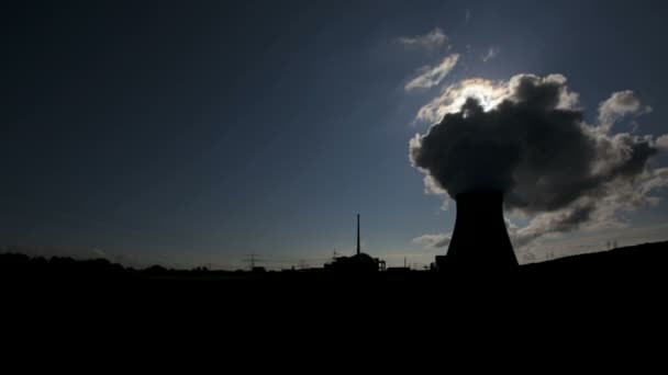 Elektrownia jądrowa - Materiał filmowy, wideo