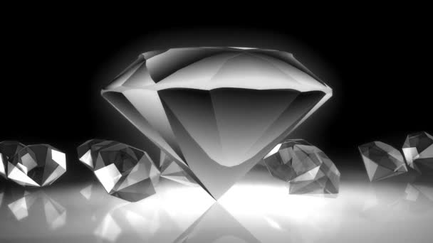 κόσμημα πολύτιμα κοσμήματα διαμαντιών - Πλάνα, βίντεο