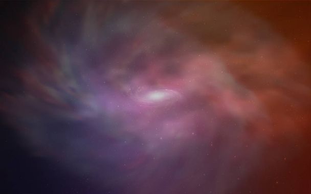Dark Pink, punainen vektori tausta galaksin tähdet. Loistava värillinen kuva kirkkailla tähtitieteellisillä tähdillä. Paras muotoilu mainos, juliste, banneri
. - Vektori, kuva