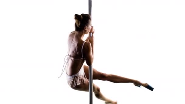 bailarina de poste femenina
 - Metraje, vídeo