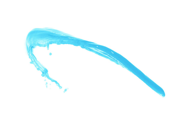 Splash of liquid in motion isolated - Фото, изображение