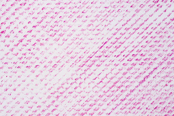 lila színű zsírkréta minta a fehér könyv háttér textúra - Fotó, kép