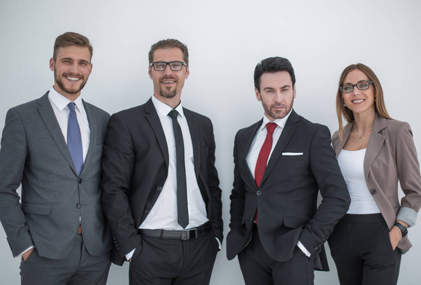 group of business people standing next to each other. - Foto, Bild