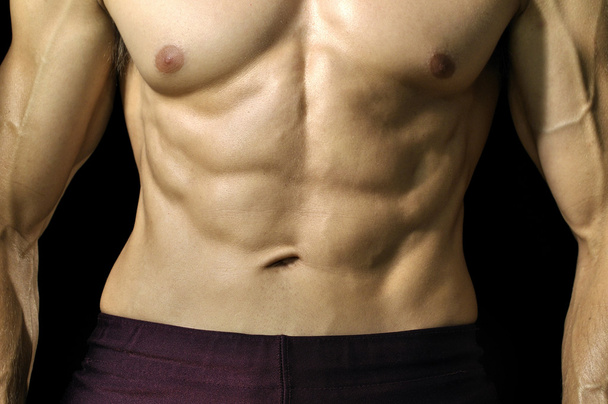 Muscular abs and torso - Photo, Image