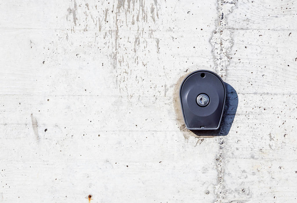 Leitor de chave de controle de acesso na parede Close-up
 - Foto, Imagem