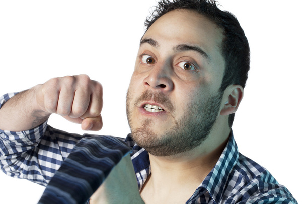 сердитий людина punch
 - Фото, зображення