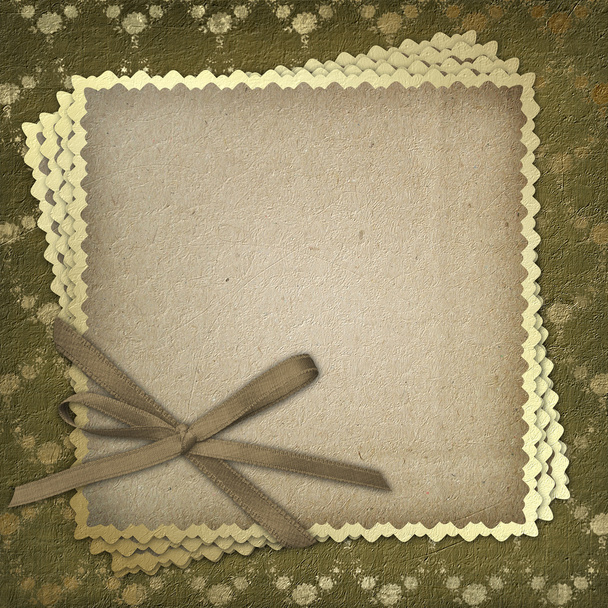 Grunge paper for the invitation - Photo, image