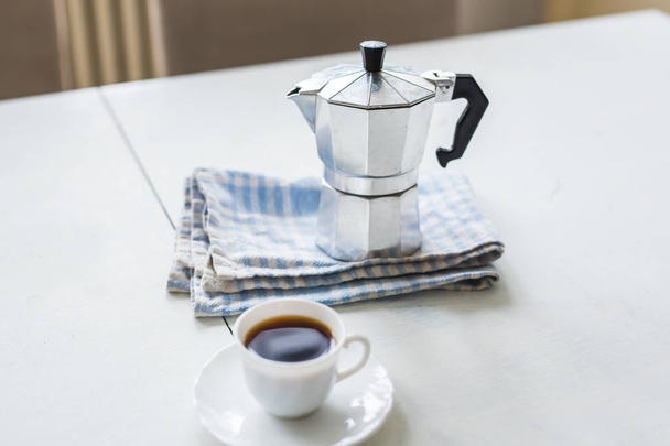 Ráno každého člověka začíná káva - Fotografie, Obrázek