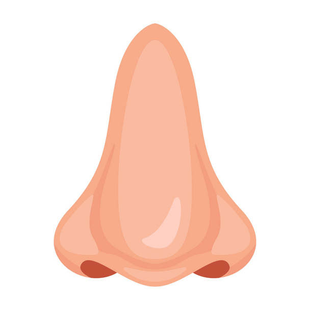 Human nose icon - Vector, Image
