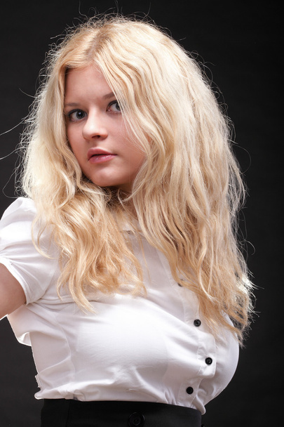 portrait of beautiful blonde woman - Fotografie, Obrázek