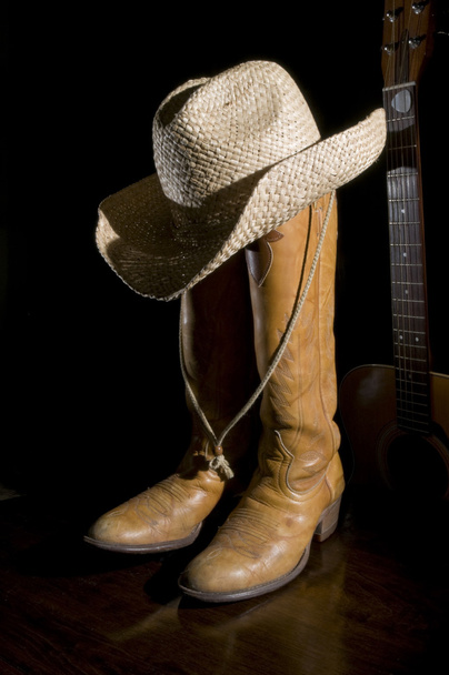 Reflektorfényben a Cowboy csizma - Fotó, kép