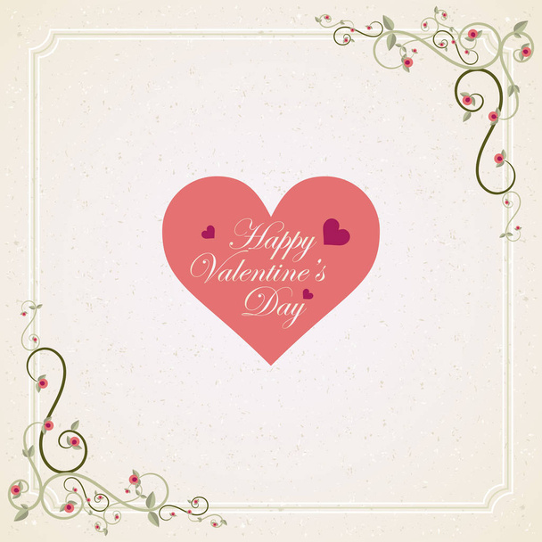 Valentine's day vector background. - Vecteur, image