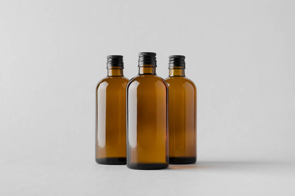 Pharmaceutical Bottle Mock-Up - Three Bottles - Foto, Imagem