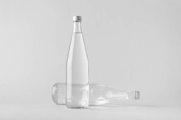 Water Bottle Mock-Up - Two Bottles - Foto, afbeelding