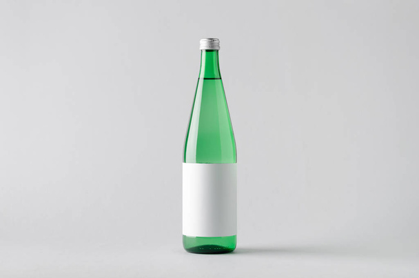 Water Bottle Mock-Up - Blank Label - Φωτογραφία, εικόνα