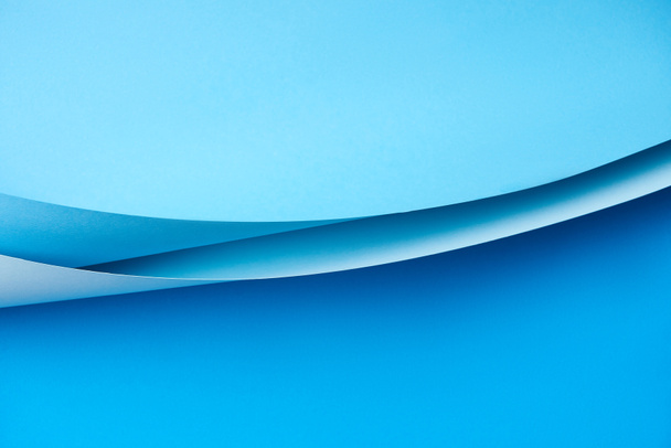beautiful bright blue creative paper background - Fotó, kép