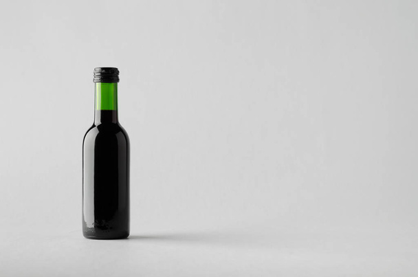 Wine Quarter / Mini Bottle Mock-Up - Photo, image