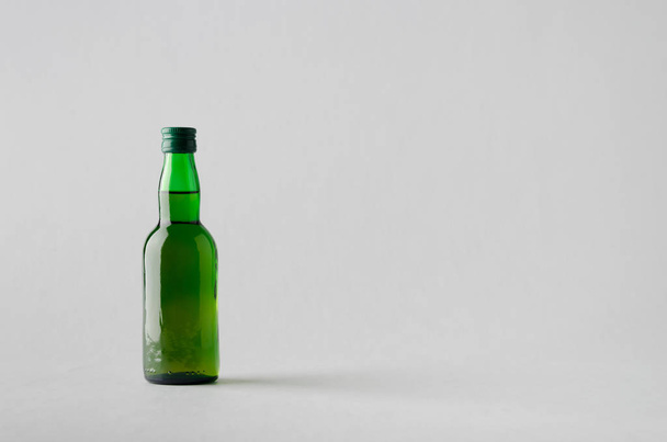 Miniature Spirits / Liquor Bottle Mock-Up - Photo, image