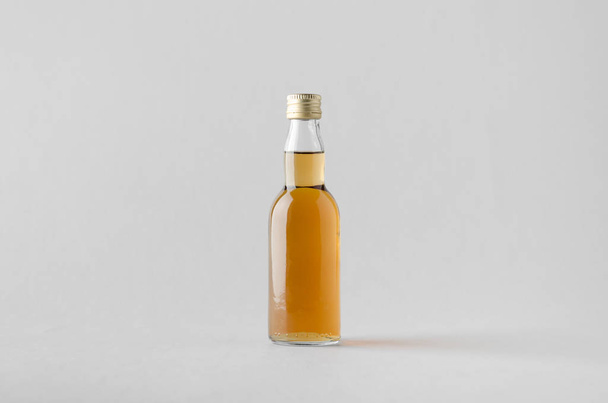 Miniature Spirits / Liquor Bottle Mock-Up - Fotoğraf, Görsel