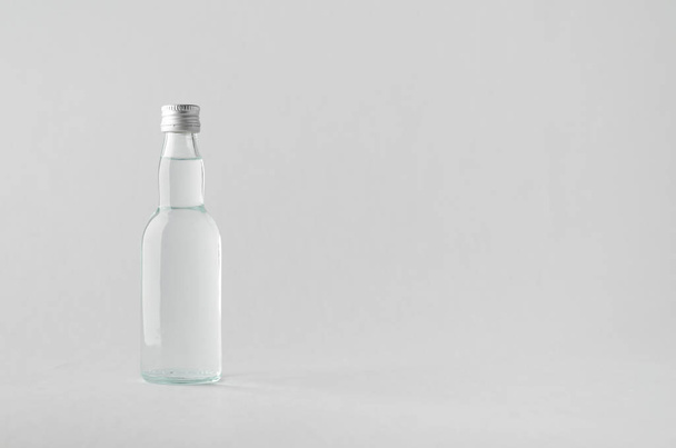 Miniature Spirits / Liquor Bottle Mock-Up - Fotoğraf, Görsel
