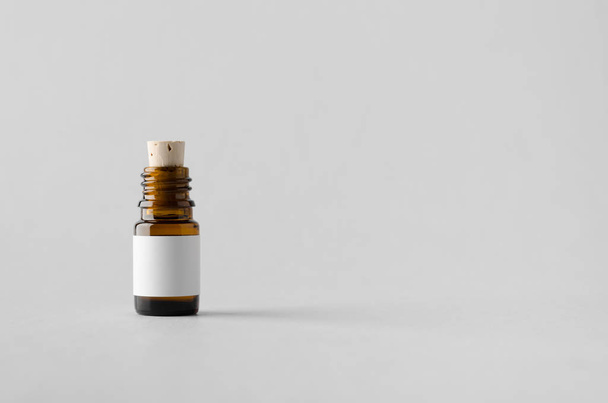 Pharmaceutical Bottle Mock-Up - Blank Label - Fotoğraf, Görsel
