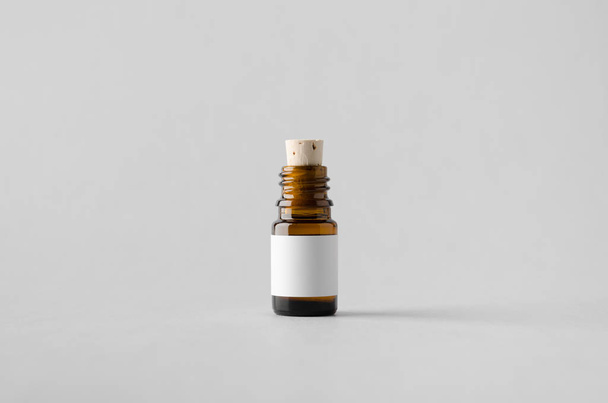 Pharmaceutical Bottle Mock-Up - Blank Label - Zdjęcie, obraz