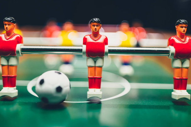 asztali foci játék labdarúgók (kicker) - Fotó, kép